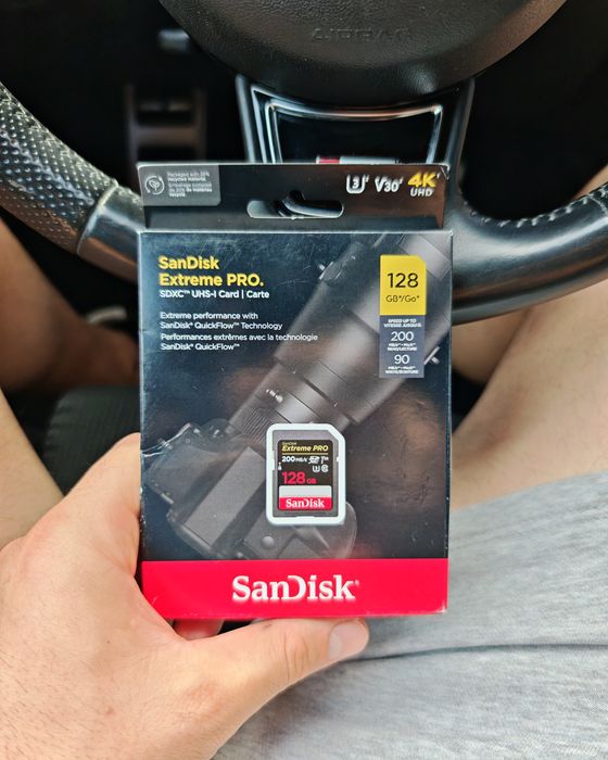 SD Card Sandisk Exetreme PRO 128GB