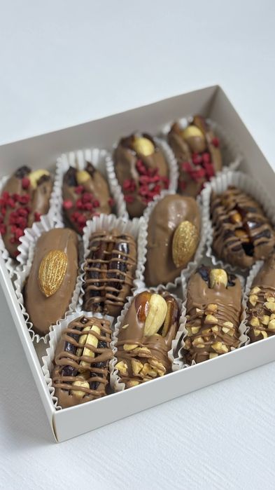 Финики в шоколаде на рамазан