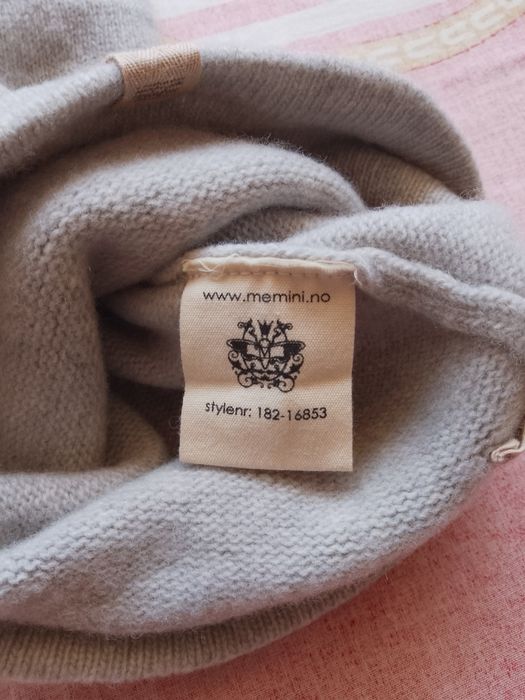 Caciula Copii din Lana de miel MeMini Norvegian Fairytale