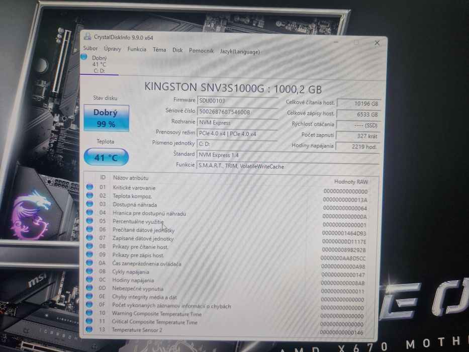 Ssd 1tb Kingston m2