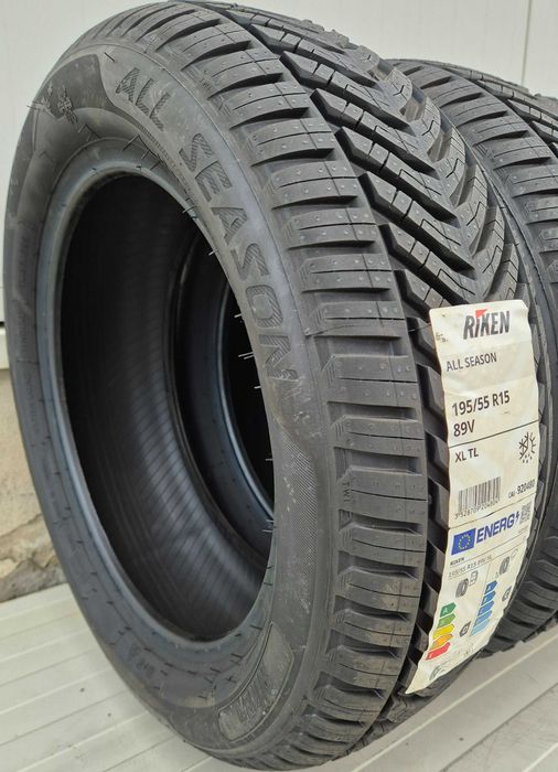 195/55 R15, 89V, RIKEN ( by Michelin ) XL, Anvelope all season M+S