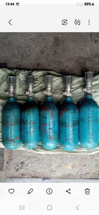 Продам медицинскийе кислородные баллоны