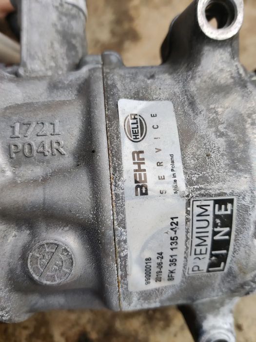 Compresor clima AC Seat Exeo Audi A4 A5 A6 Skoda Vw Passat Tiguan Golf motor 2.0 TDi 8FK351135-421