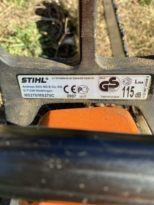 Stihl ms 270 -drujba-
