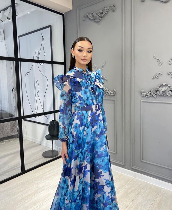 Турецкое очень нежное платье бренда munalissa