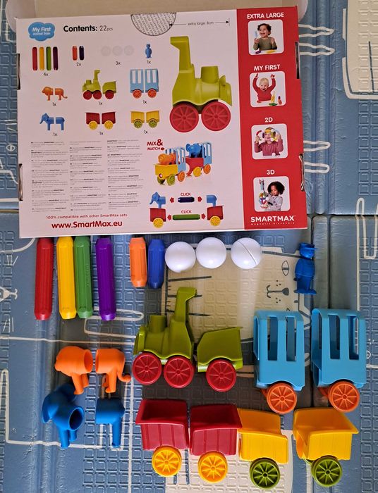 Magneți SmartMax My First Animal Train