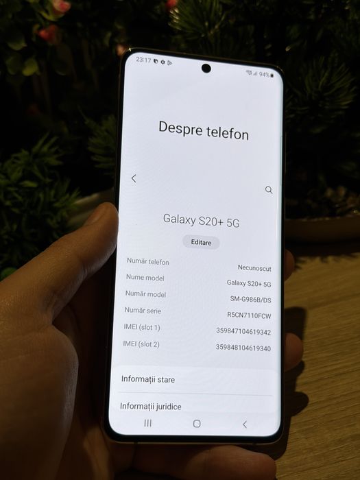 Samsung S20 plus  5g12gb ram‼️Garantie‼️