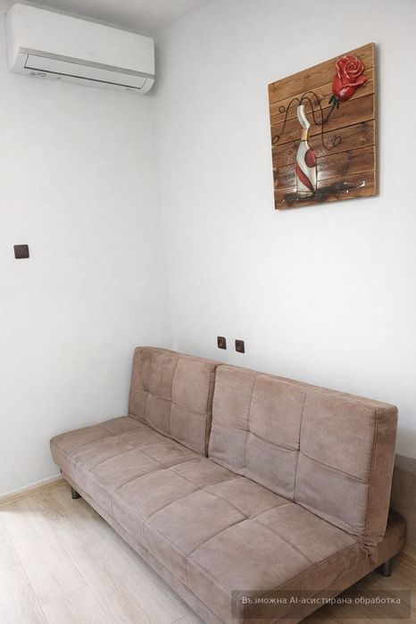 Двустаен апартамент под наем в Център