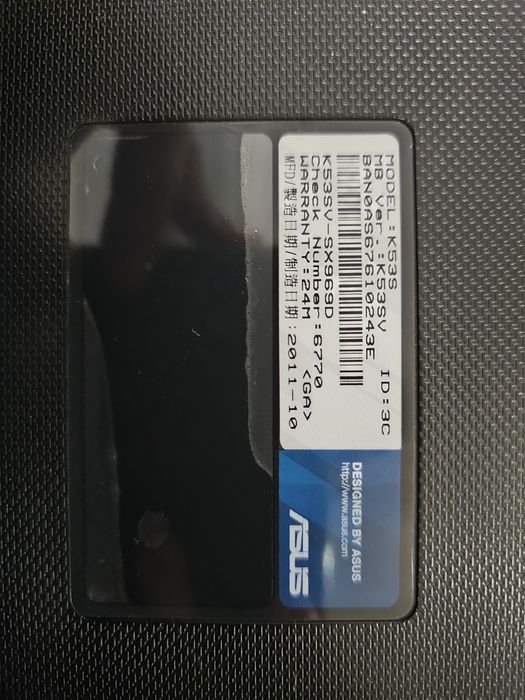 Лаптоп Asus K53S