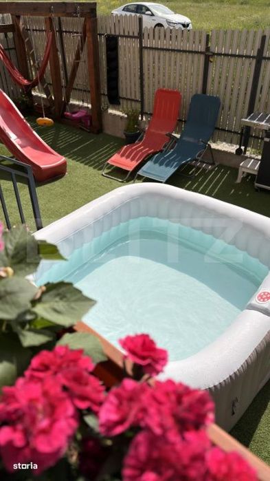 Apartament 3 camere cu gradina, terasa si parcare langa Baza Sportiva