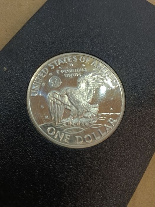 Монета из Серебра 1 доллар 1971г