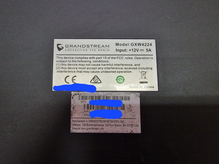 Grandstream GXW4224. SIP, FXS, 1xLAN GbE (в отличном состоянии)