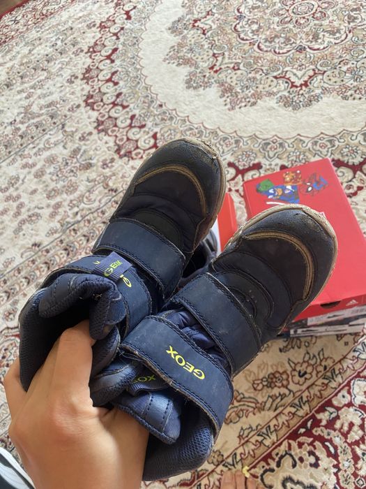 ботинки ecco geox puma nike 8-9 лет мальчик 30–33 размер