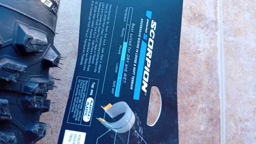 Външна гума за колело Пирели Скорпион 29 инча х 2.6 Pirelli Scorpion