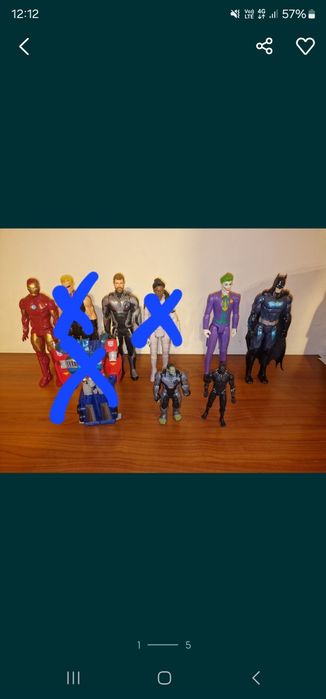 Figurne supereroi marvel si dc