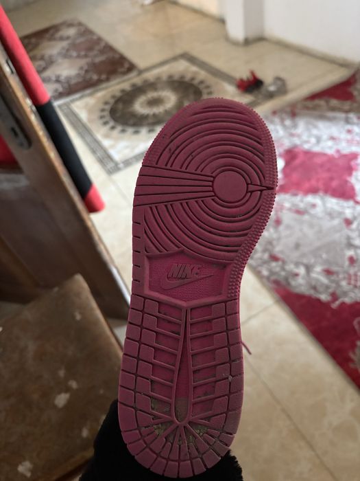 Nike Pantofi sport dama FD8780-500, Piele naturala, Roz/Alb