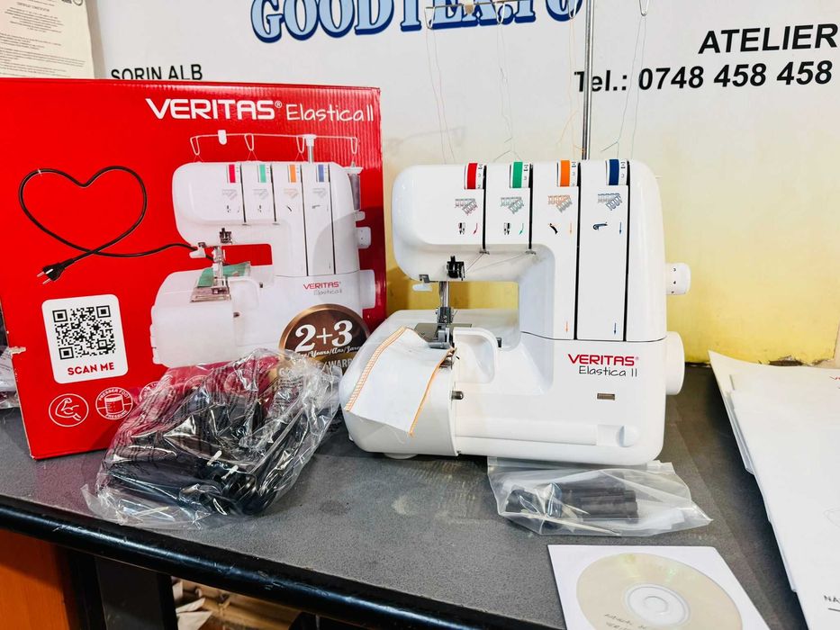 Masina de surfilat Veritas Elastica II