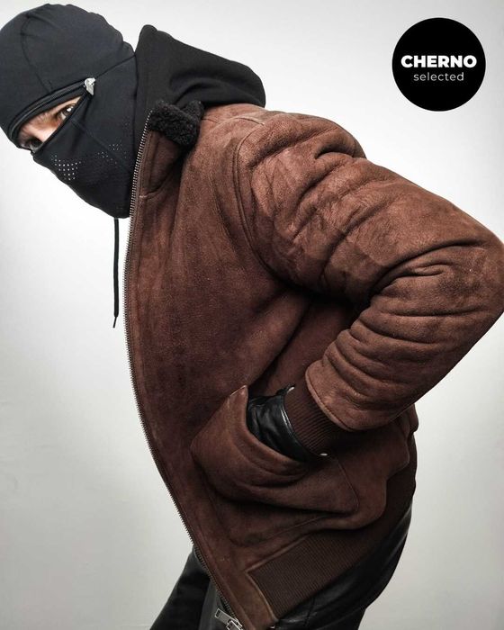 Мъжко бомбър яке от естествена кожа SELECTED HOMME NORTON - L•M – Ново