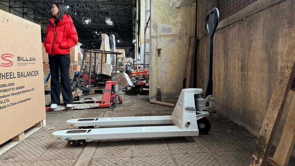 Тележка гидравлическая / рохля SILLAN ТОКИО HL 2500кг 550мм! Алматы!