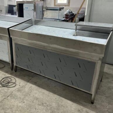Dulap inox prezentare peste