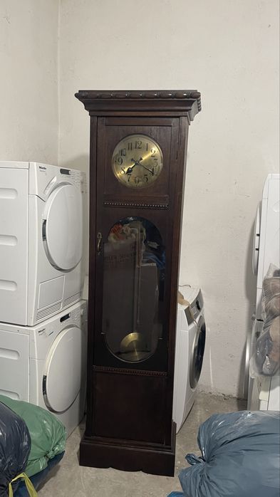 Ceas pendulă de podea Germania 2 metri – mecanic – lemn masiv – vintage