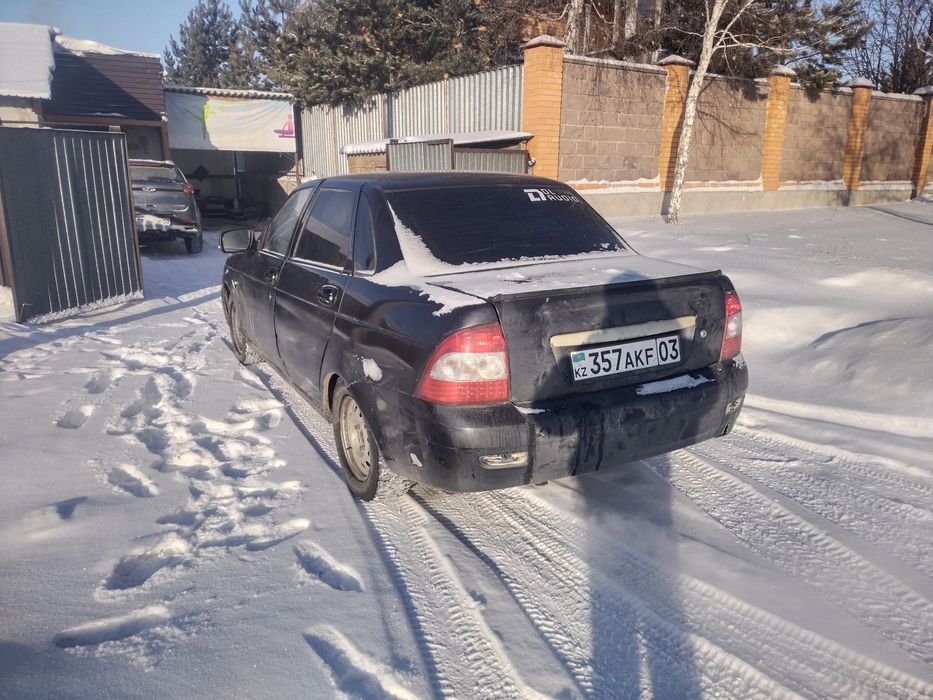 Приора 2008 год, на полном ходу.