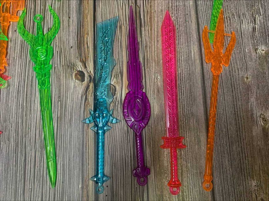 Лего нинзяги мечи пластик