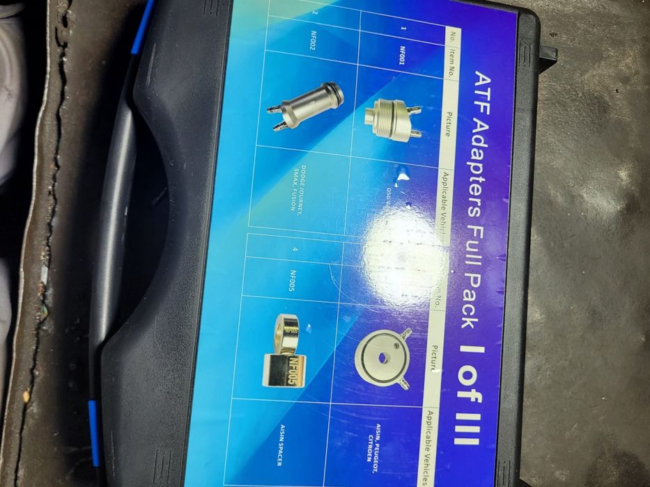 Set 3 truse adaptoare ATF noi – Full Pack I, II și III, cutii automate