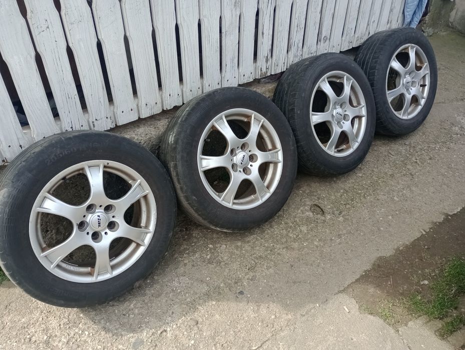 Roti aliaj 5*112 cu anvelope vara 205 60 16