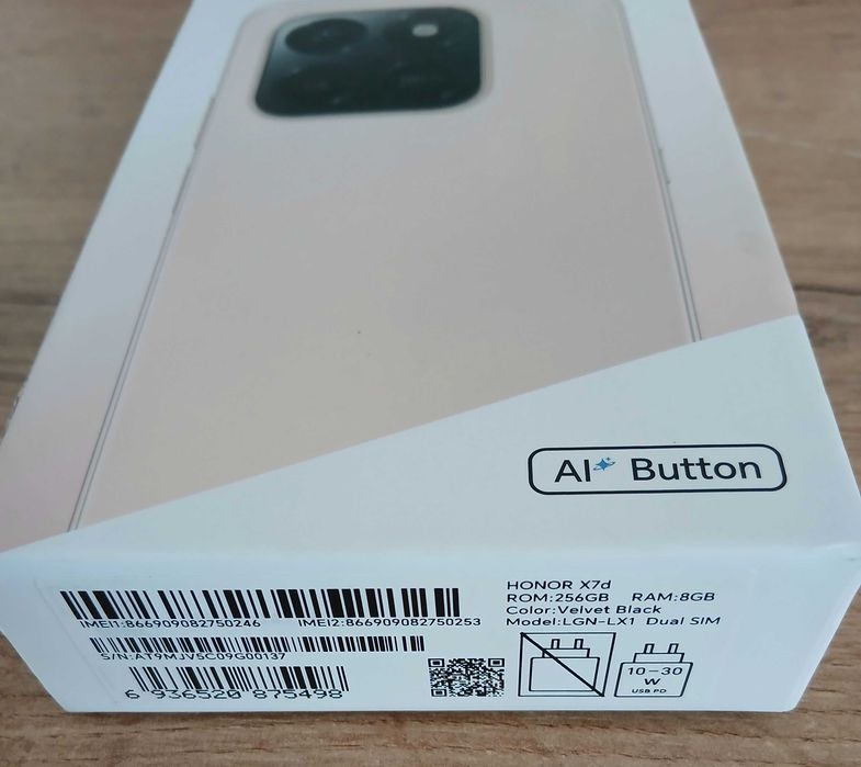 HONOR X7d в Гаранция