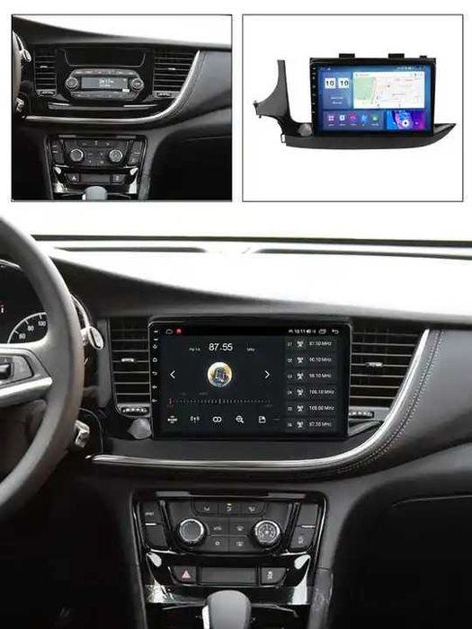 Navigatie Android 14 Opel Mokka 2016-2023 1/8 Gb Waze CarPlay Bt GPS