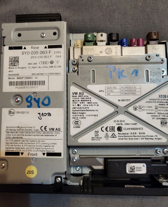 Modul navigație Porsche Cayenne 9y