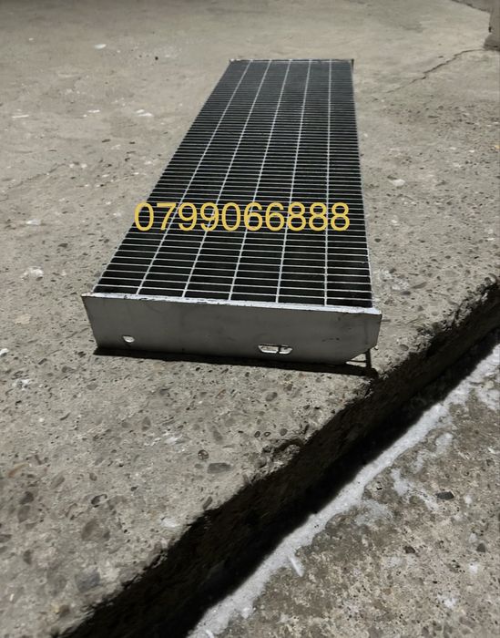 Trepte galvanizate zincate