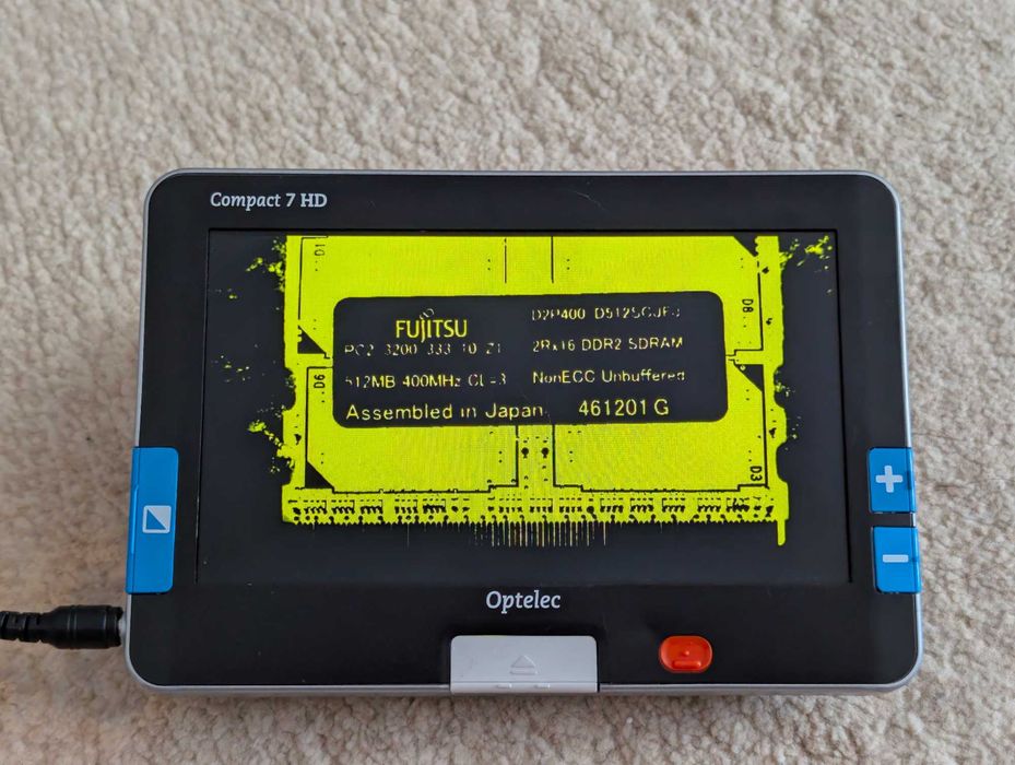 Optelec Compact 7 HD Lupa digitala (2.5x - 30x)