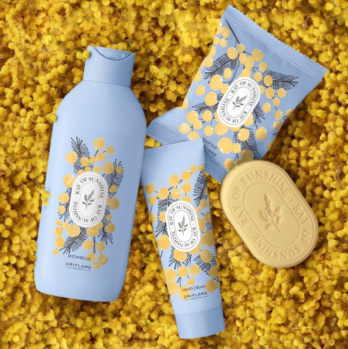 Подарочный набор весенняя мимоза (рисовый мост)