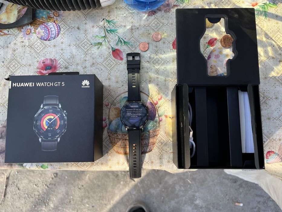 Смарт часовник HUAWEI WATCH GT 5