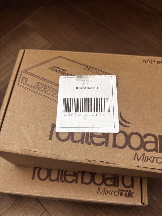 Wi-Fi роутер MikroTik hAP RB951Ui-2nD 4 штуки