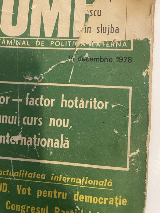 Revistă și ziare vechi