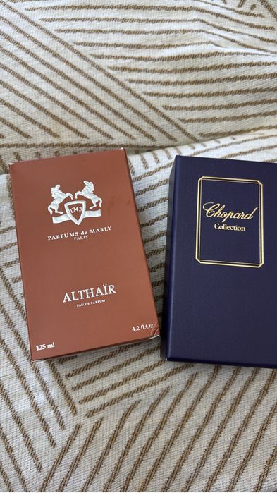 Parfume de marley althair , Chopard Vétiver d’Haïti au Thé Vert