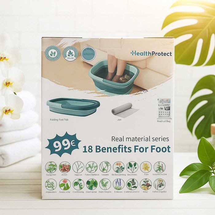 Комплект за детокс и релакс на краката – 20 сашета с 18 билки