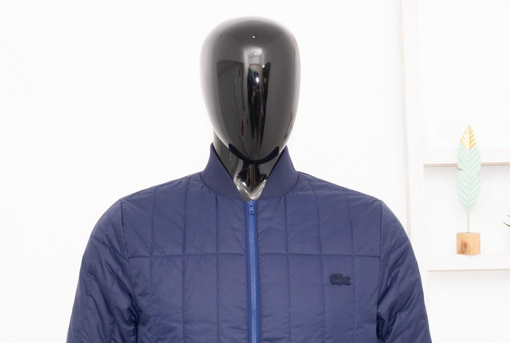Lacoste оригинално мъжко яке подплатено за есента quilted bomber XS