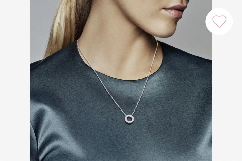 Колье Сердца PANDORA