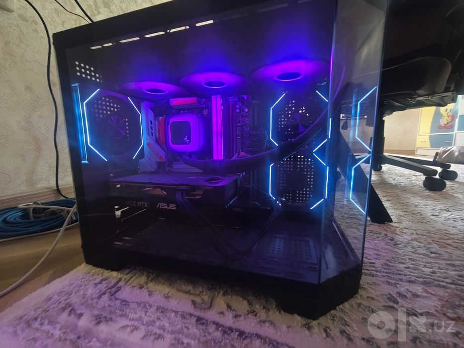 Игровой ПК +полный комплект геймера - Ryzen 7 7800X3D, RTX 5060