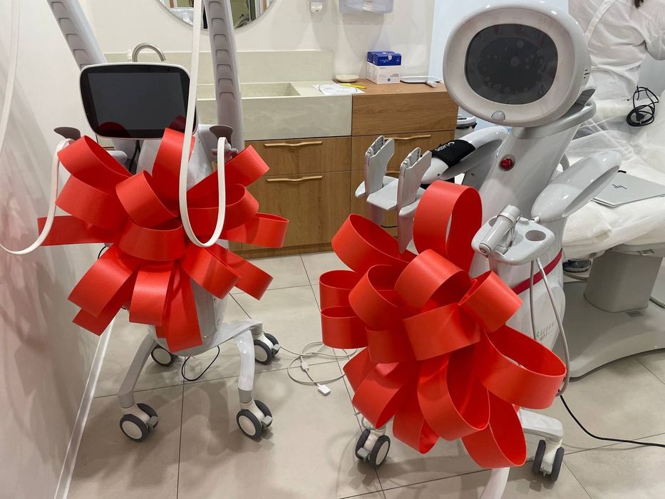 Оформления бант шар арка