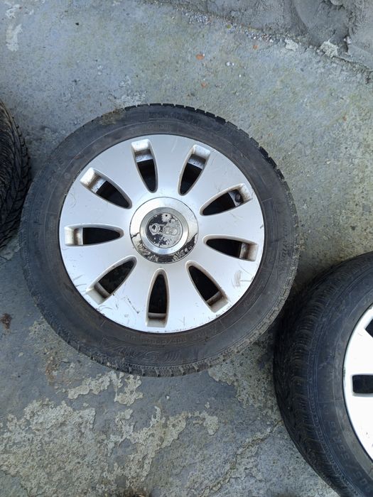 Джанти с зимни гуми 16 цола 5х112 57.1 за Ваг Ауди