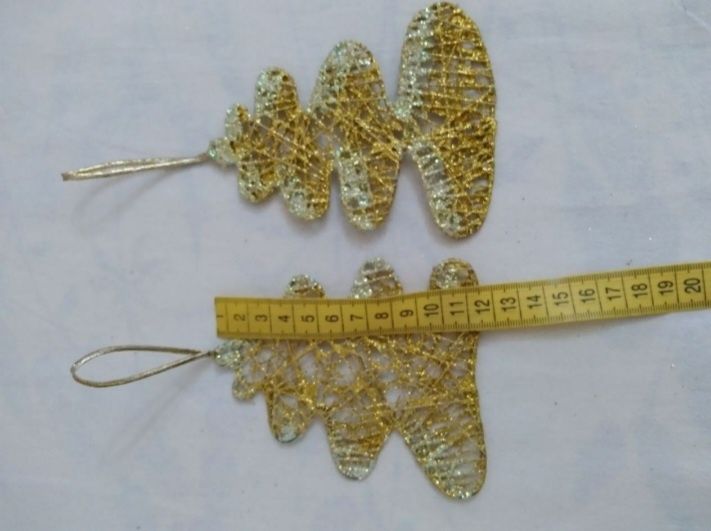 Новогодние игрушки на большую ёлку