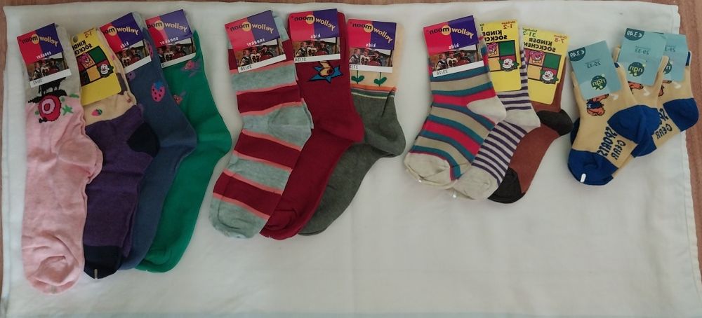 Женские  и  детские носки