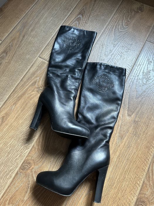 Сапоги из натуральной кожи