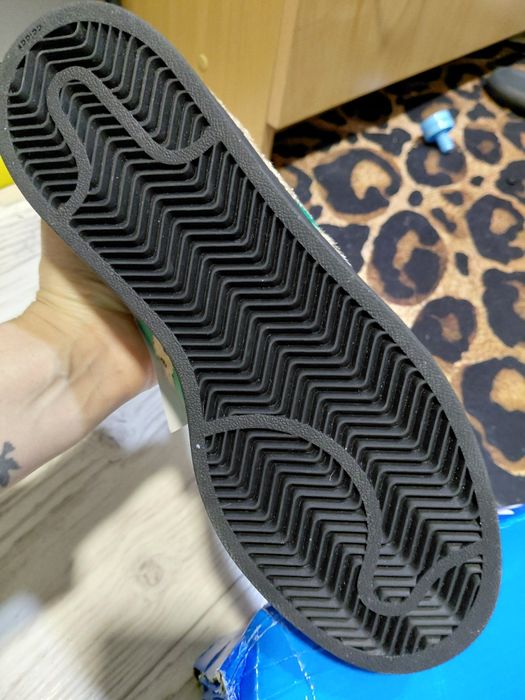 Adidas superstar vintage leopard