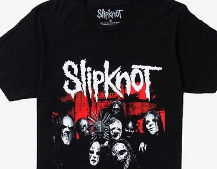 Тениска SLIPKNOT , тенсики с принт / печат с къс ръкав от 100% памук XS-5XL